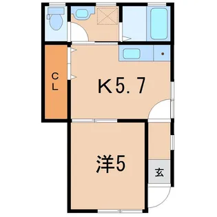カーサM【1階】の間取り