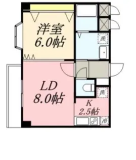 パルティール・港町【2階】の間取り