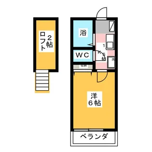 エステート葵【2階】の間取り