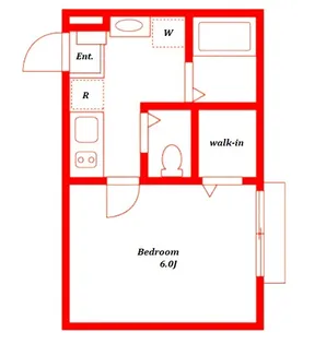 スカイビュー鷺沼【2階】の間取り