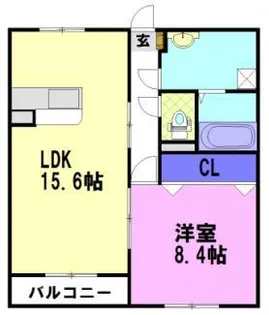 Y&M カミュー【3階】の間取り