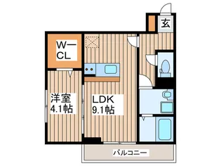 Erde五輪I【1階】の間取り