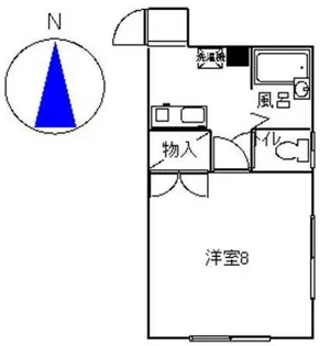 グリーンシティマスイ【1階】の間取り