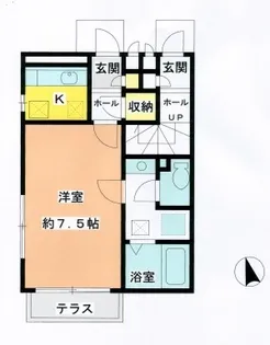 ラヴィエM・A【1階】の間取り