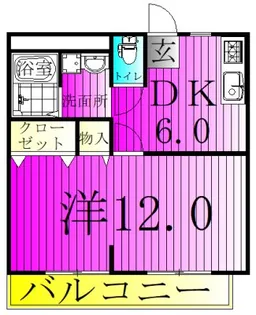 湖北ビル【5階】の間取り