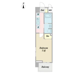 カーサフェリーチェ【3階】の間取り