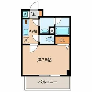 HOUSE PLUS ONE【4階】の間取り