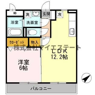 サン・ジュリアン【1階】の間取り