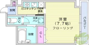 マイルストーン立町【2階】の間取り