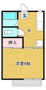 ビラデコスタ第一【2階】の間取り