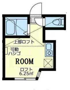 ユナイト中浜アンジェリーナ【2階】の間取り