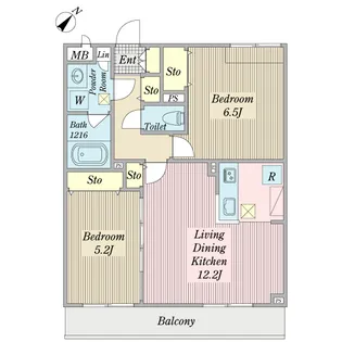 フォレスト・K【1階】の間取り