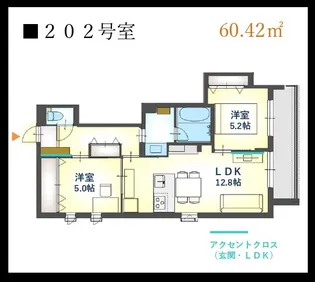 ST西田辺 LouLou【3階】の間取り