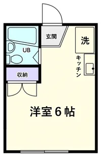 SK池之端【1階】の間取り