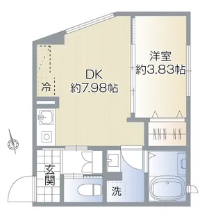 CS GARDEN 秋津 II【1階】の間取り
