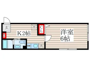 ALIVIO【2階】の間取り