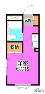 ウィステリア【2階】の間取り