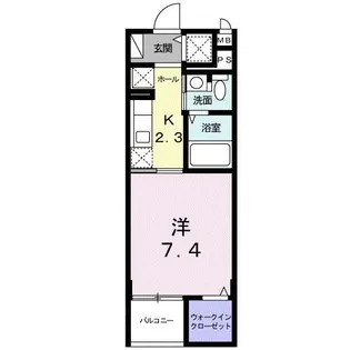 アルドーレ・インプレス【3階】の間取り