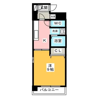 Phoenix Orido【3階】の間取り