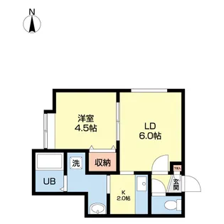 リュミエール【2階】の間取り