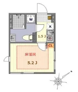 THE ROOM’S 羽田【1階】の間取り