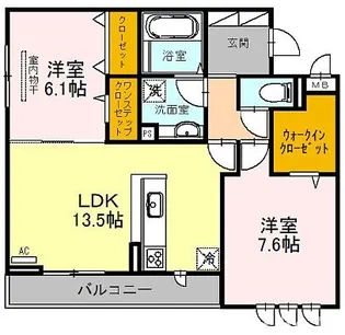 レガロ フォレシス~Regalo Foresis~【1階】の間取り