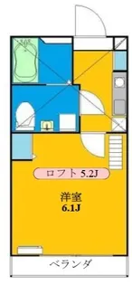 フルール井土ヶ谷【2階】の間取り