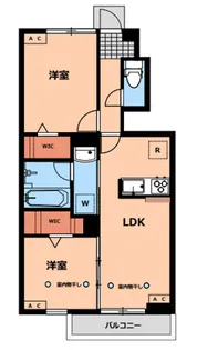 カサフィオーレ【1階】の間取り