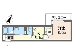 リトルベアー【2階】の間取り