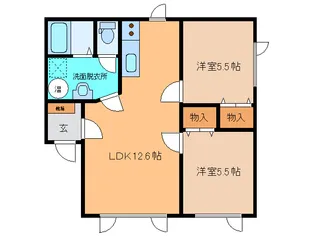 チロル223【2階】の間取り
