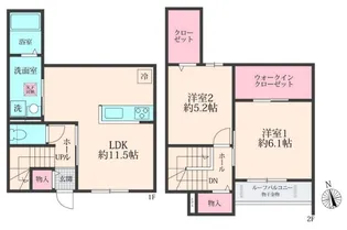 BLOOM COURTの間取り