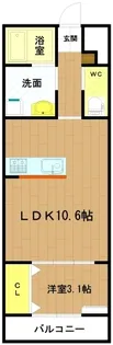 MTF-II 咲【2階】の間取り