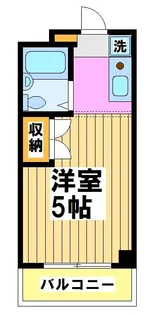 カスミマンション【3階】の間取り