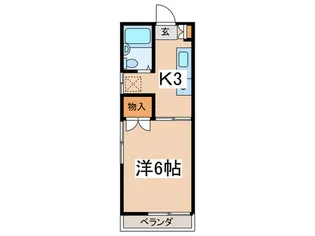 めぞんあいび-【2階】の間取り