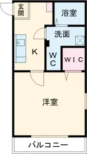 エミネックス熊谷駅前B棟【2階】の間取り