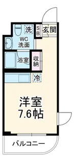 セントパレス鷺沼【4階】の間取り