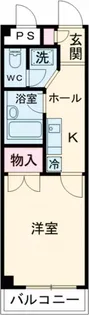 ジュネスシオン【2階】の間取り