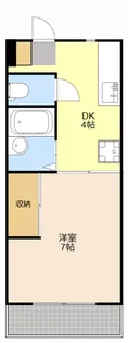 ハーベスト上島【1階】の間取り