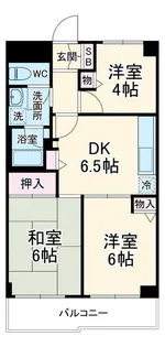 たまプラーザソフィーナ2【2階】の間取り