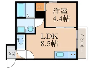 K-plus1【3階】の間取り