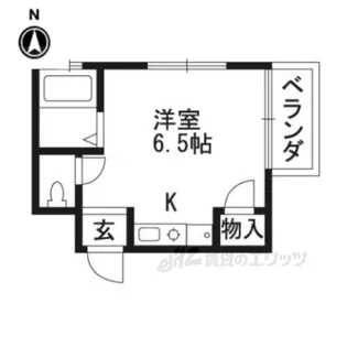 福田ハイツ【1階】の間取り