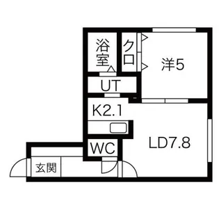 trentadue(トレンタドゥーエ)【1階】の間取り