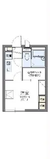 レオパレス高倉【1階】の間取り