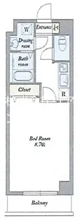 BLISS RESIDENCE【3階】の間取り
