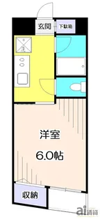 クレール元町M【3階】の間取り