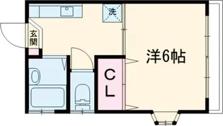ツインピーク東棟【2階】の間取り