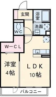 プラムガーデン【3階】の間取り