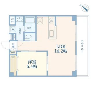 第1フォンタナ駒沢【3階】の間取り