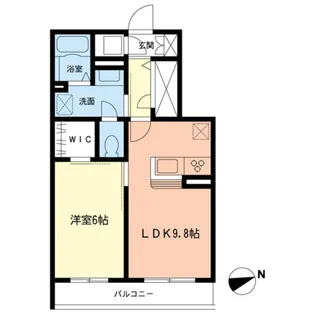 ピュイシュール【1階】の間取り