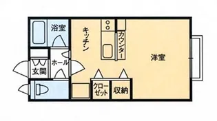DI石井II【2階】の間取り